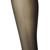 womens  Plus Size All Day Sheer Knee Highs - Reinforced Toe - 3 Pack - 6728